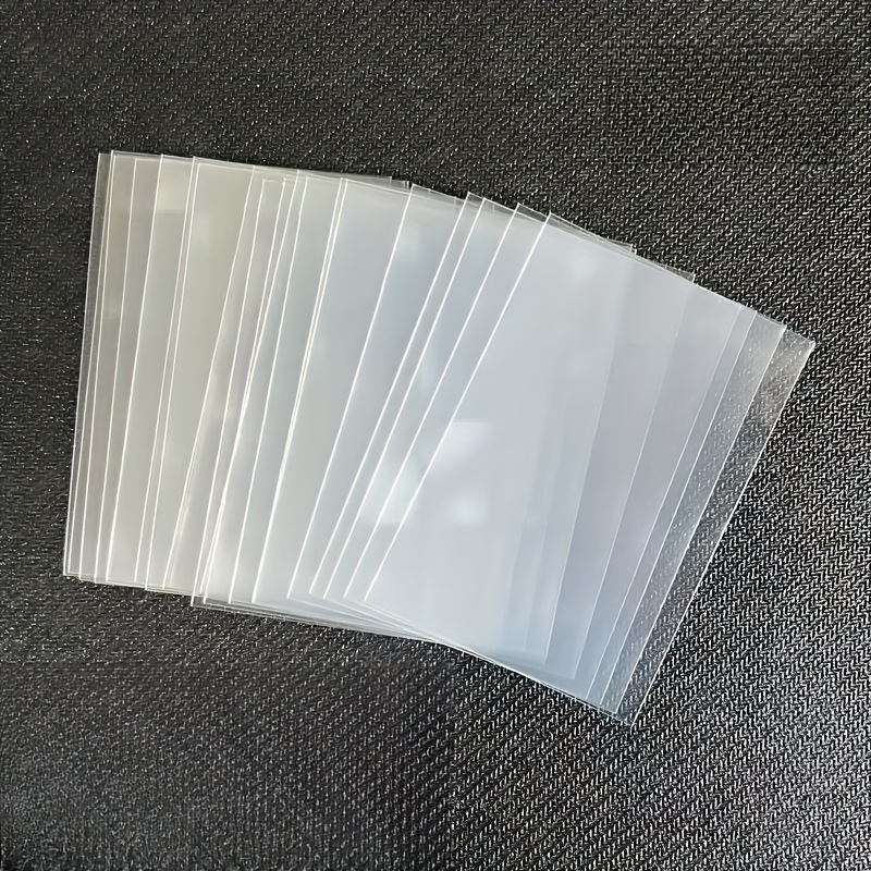 100pcs Transparent Card Sleeves for Trading Cards